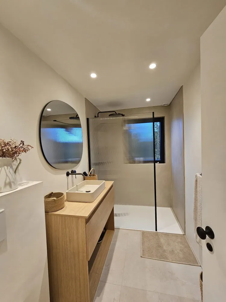 Aménagement électrique de salle de bain à Ciney